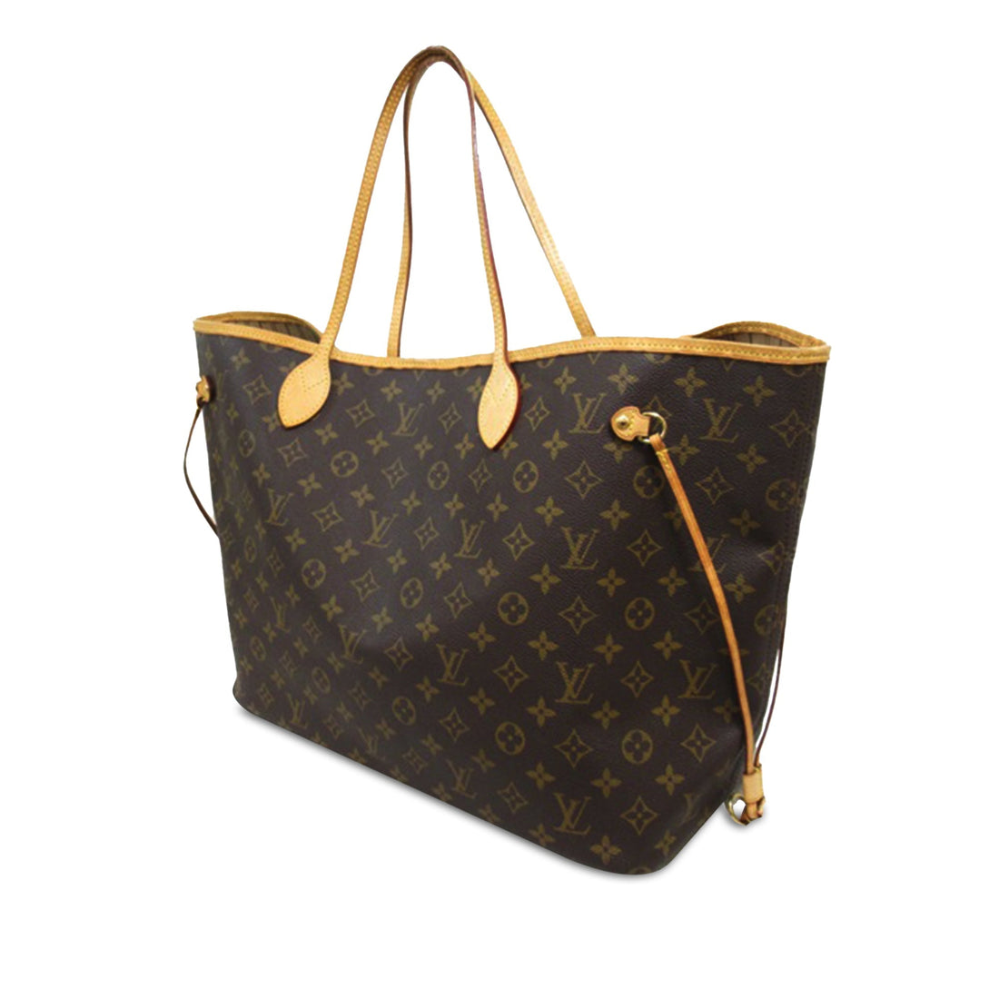 Brown Louis Vuitton Monogram Neverfull GM Tote Bag