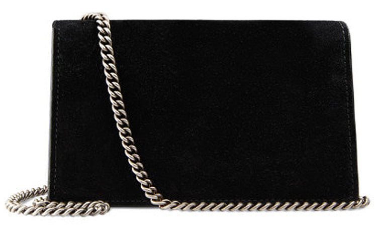 MLB Gucci Dionysus Mini-Sized Single-Shoulder Bag Black 476432-CEMMN-1000