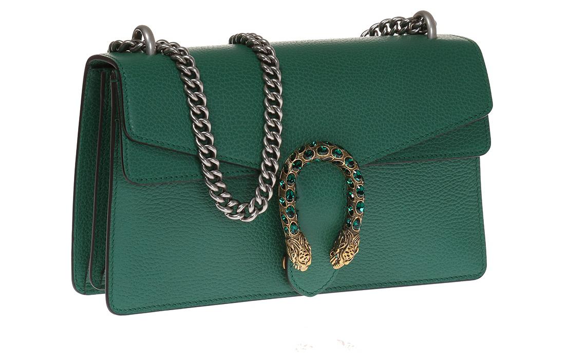 MLB Gucci Dionysus SeriesSingle Shoulder Bag Small Green 400249-CAOGX-3120