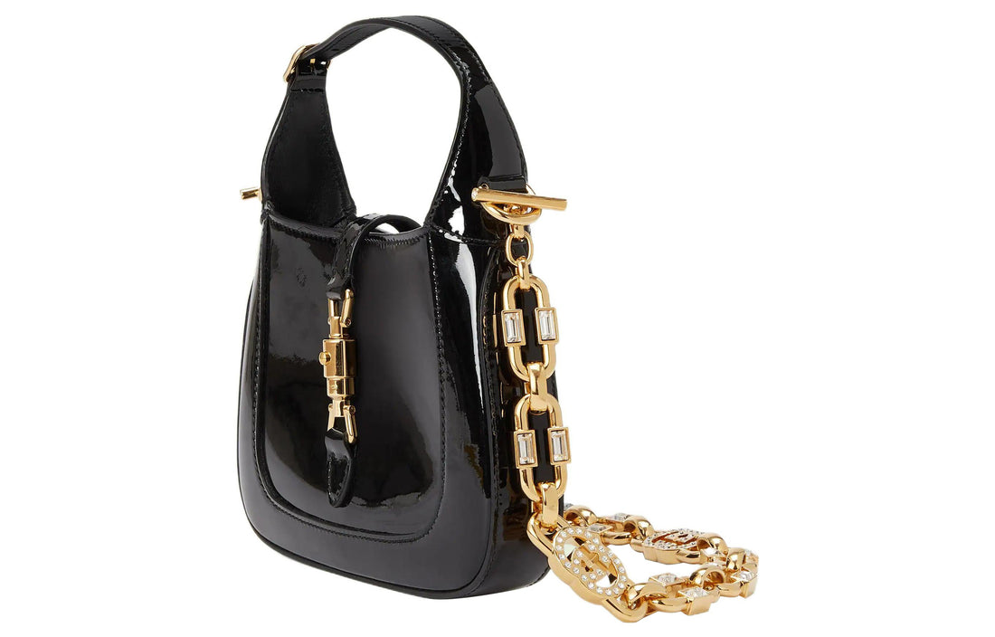 MLB Gucci Jackie 1961 Mini Shoulder Bag 'Black' 699651-1J7CG-1081