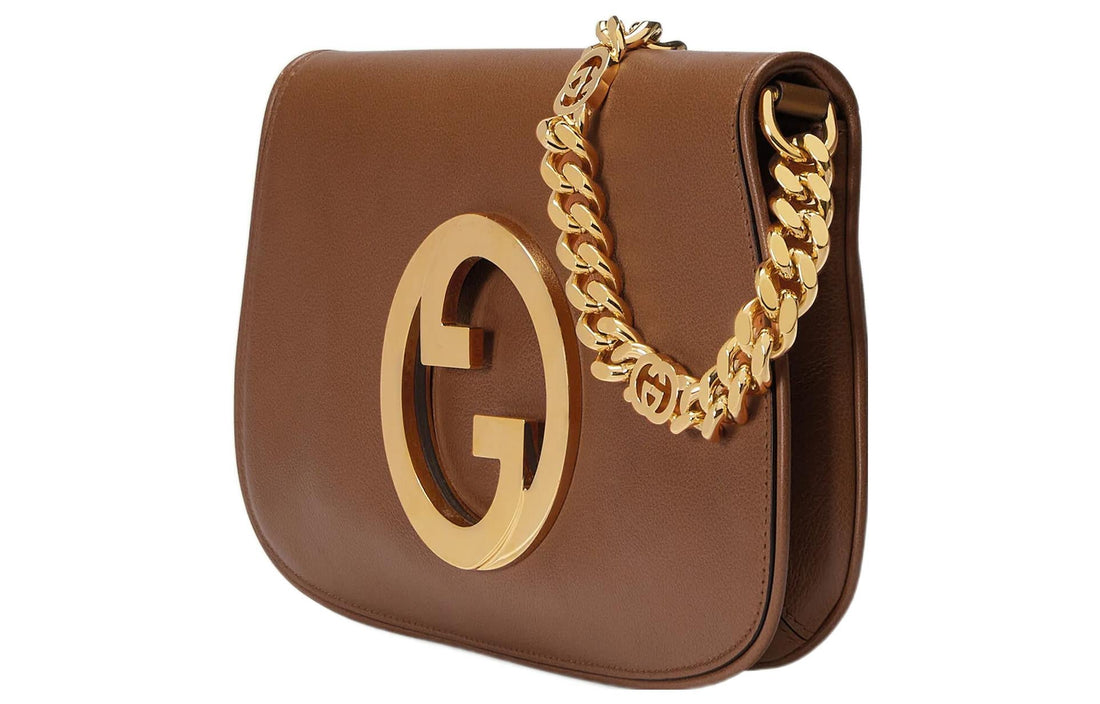 MLB Gucci Blondie Shoulder Bag 'Brown' 699268-UXX0G-2535