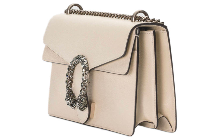 MLB Gucci Dionysus Series Single Shoulder Bag Small Beige 400249-0K7JN-9680