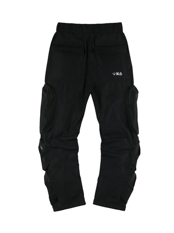 Makersluxe Street Zipper Multi-pocket Work Pants - 1714