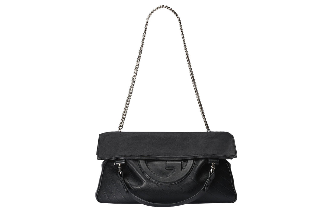 MLB Gucci Blondie Medium Tote Bag 'Black' 751516-1AAOW-1000