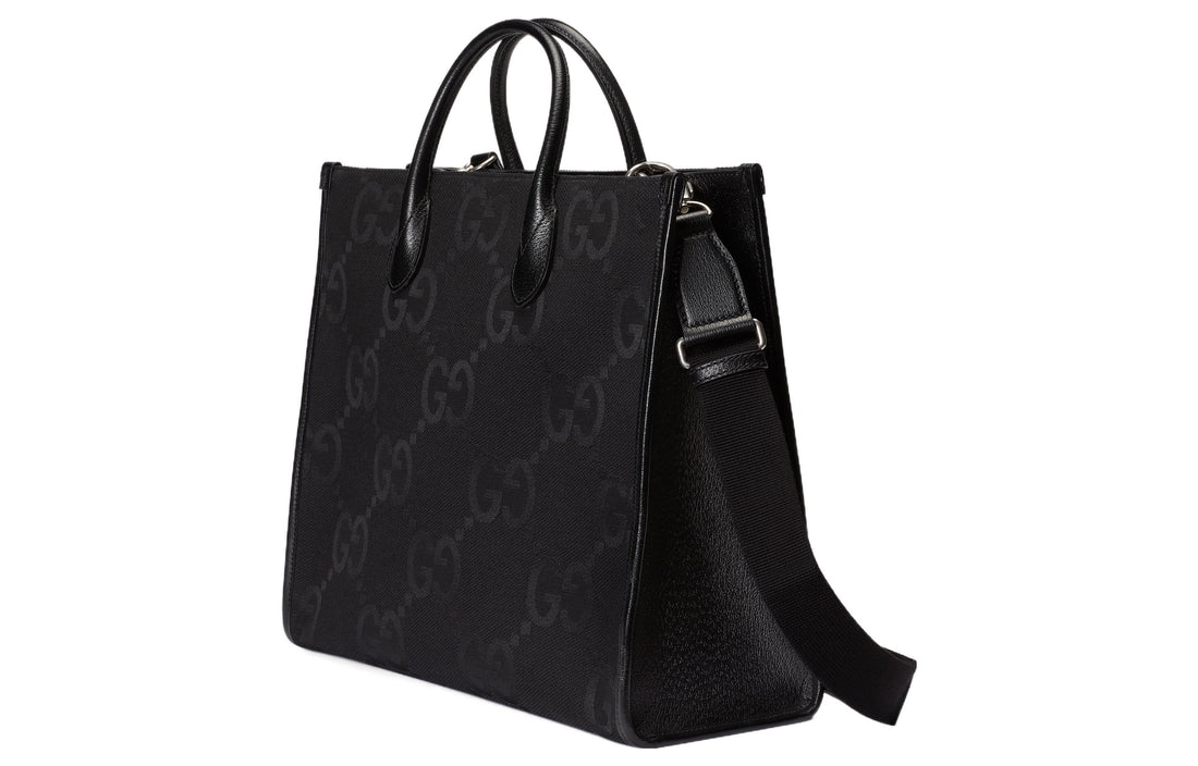 Gucci Jumbo GG Canvas Tote Bag 'Black' 678839-FABRP-1000