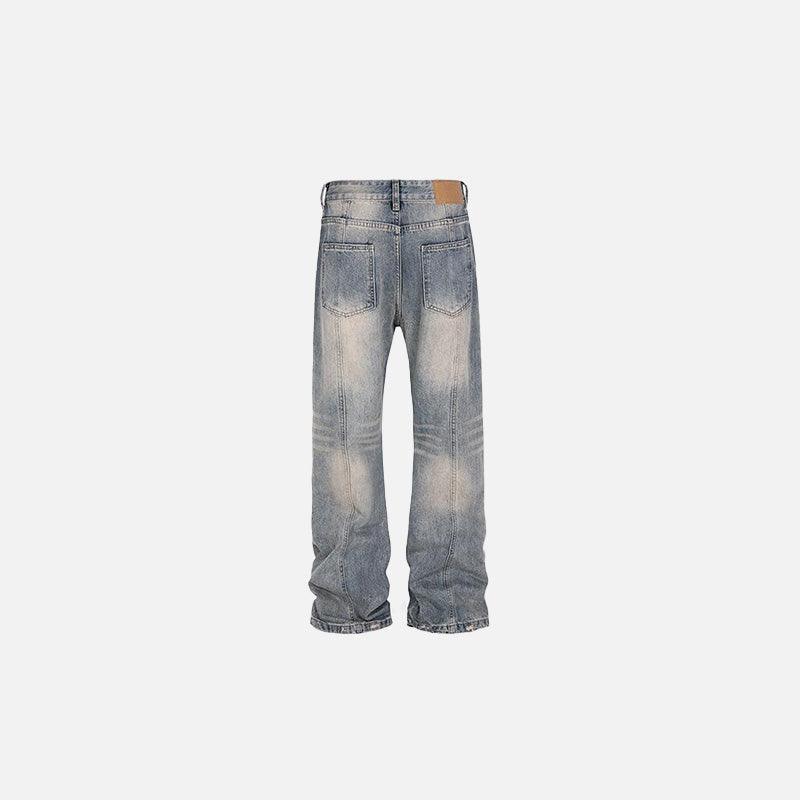 Distressed Dusty Denim Jeans