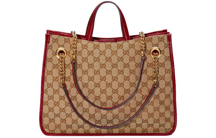 MLB Gucci Middle-Sized Single-Shoulder Bag Red 621144-GY5OG-8561
