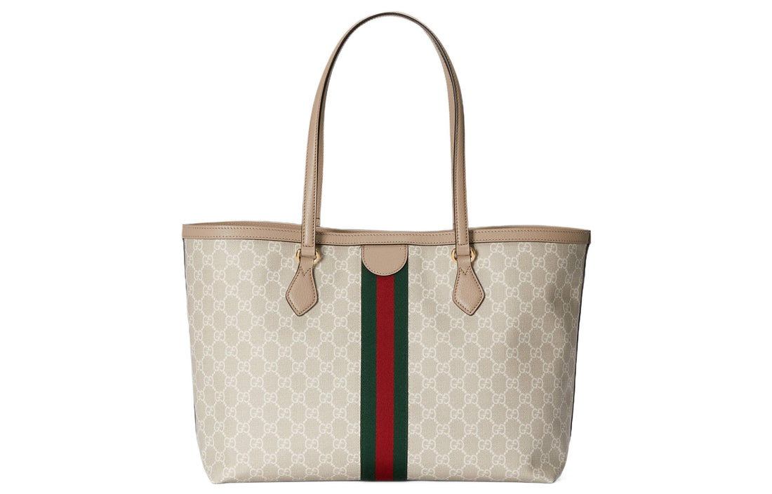 MLB Gucci Ophidia Medium GG Tote 'Beige White' 631685-UULAG-9682
