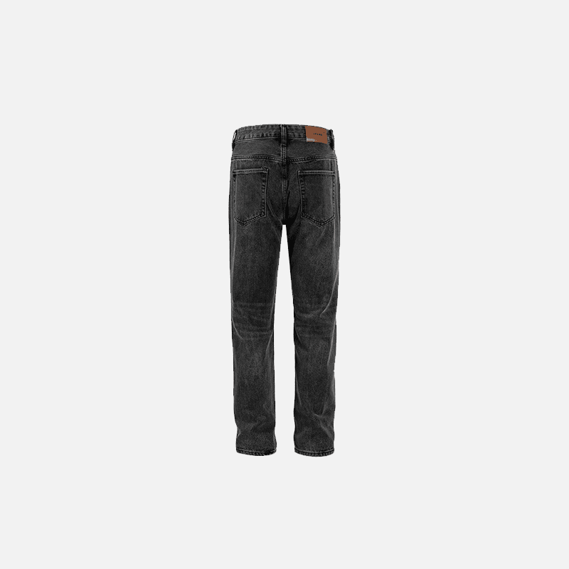 Dark Washed Relaxed-Fit Jeans