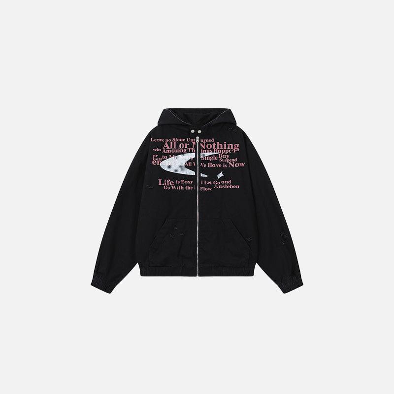 The All Or Nothing Zip-up Hoodie