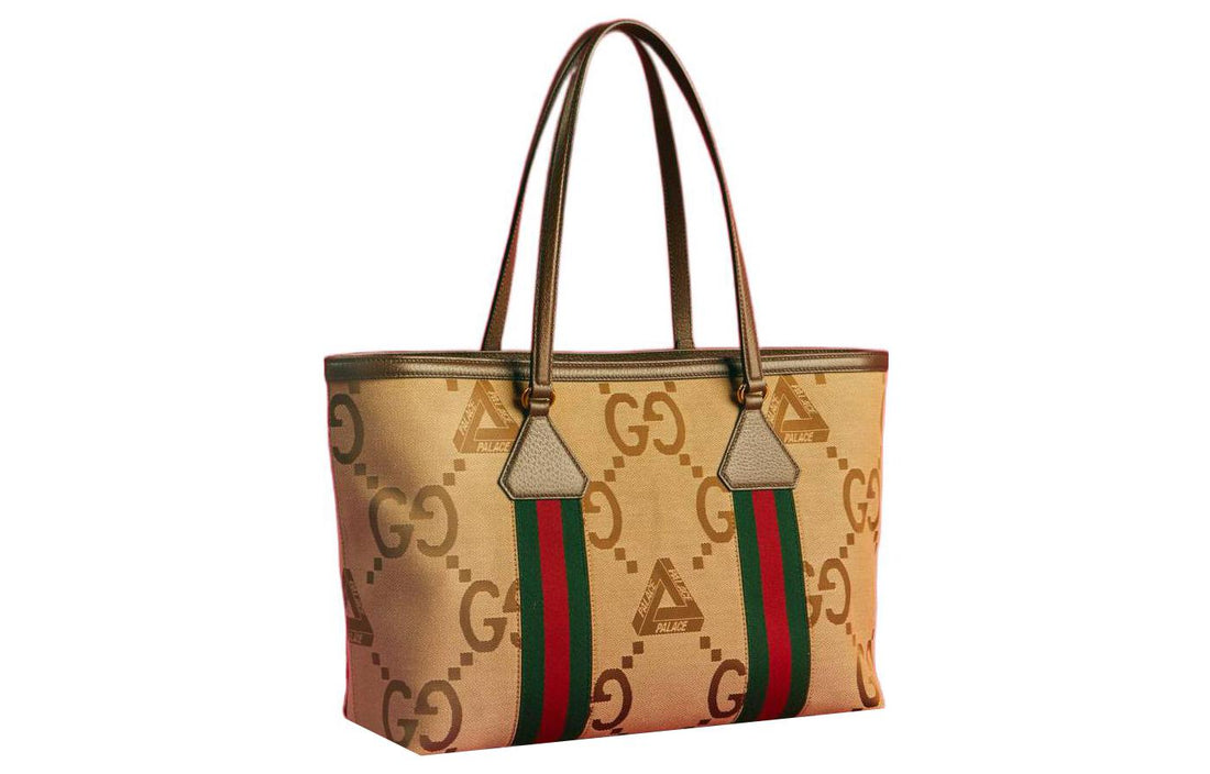 MLB Gucci GG Jumbo Canvas Tote Bag x Palace 723736-FAA07-8345
