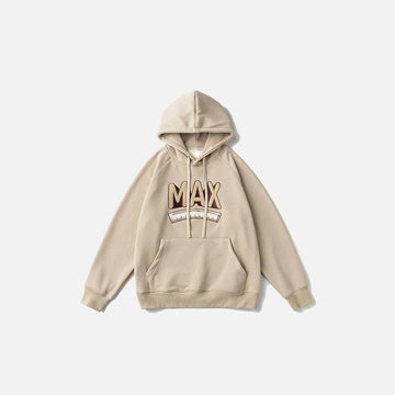 Max Embroidered Oversized Hoodie