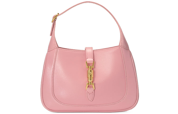 MLB Gucci Jackie 1961 SeriesBag Single-Shoulder Bag MIni-Size Pink 637091-10O0G-5815