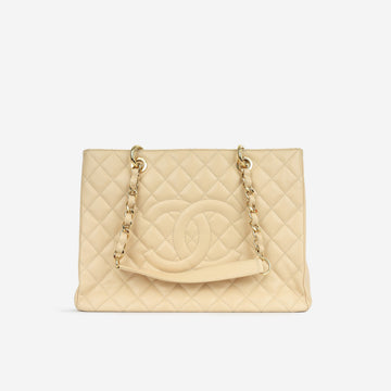 Grand Shopping Tote - Beige