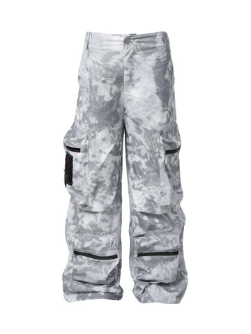 Makersluxe High Street Camouflage Multi-Pocket Woven Pants