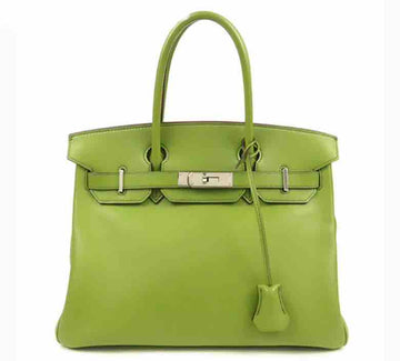 Hermès Birkin 30 Swift Leather Anis Green K 2007