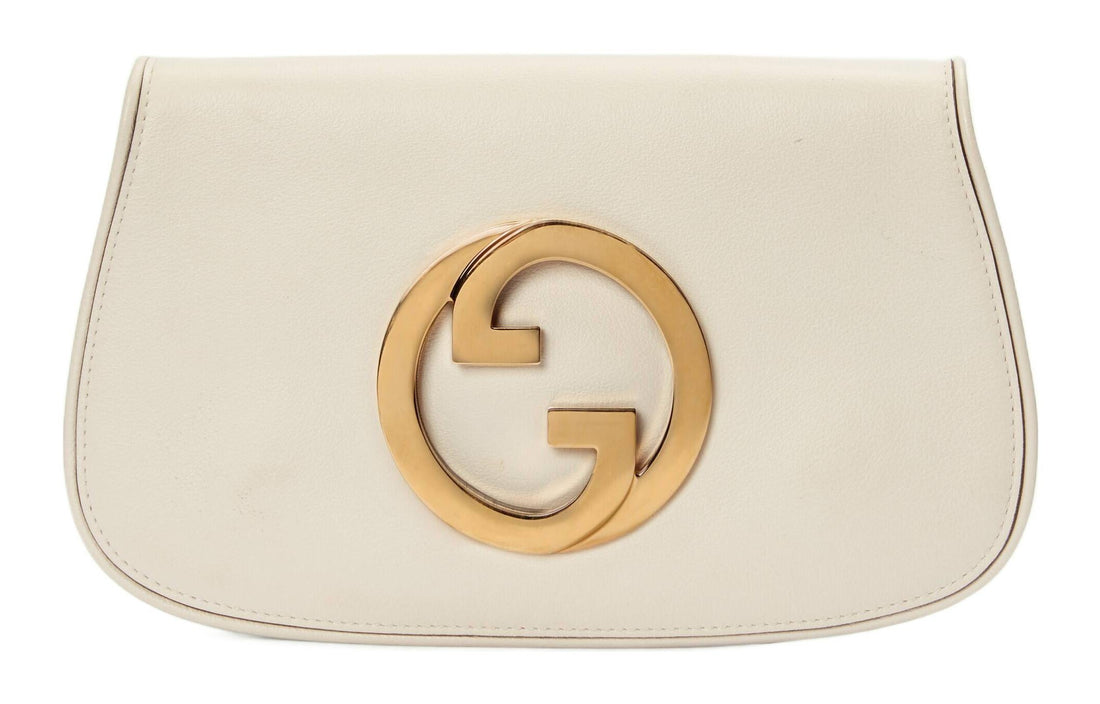 MLB Gucci Blondie Shoulder Bag 'White' 699268-UXX0G-9022