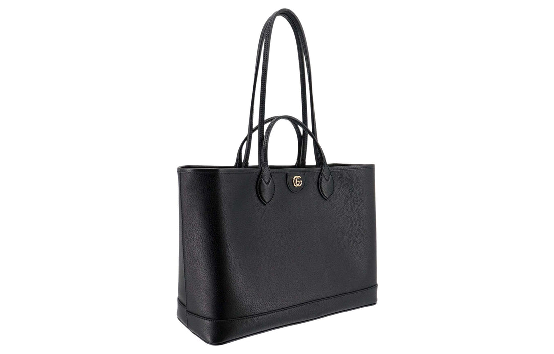 MLB Gucci Ophidia Medium Tote Bag 'Black' 739730-DJ20G-1000