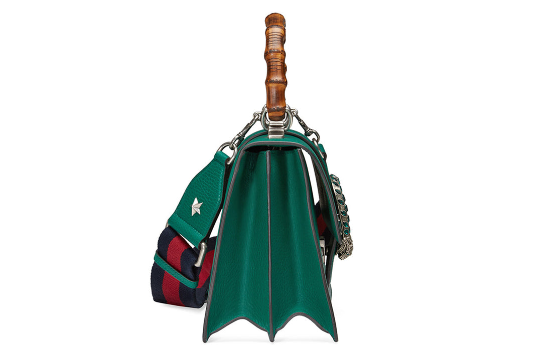 MLB Gucci Dionysus Single-Shoulder Bag Medium Green 448075-CAOHN-8979