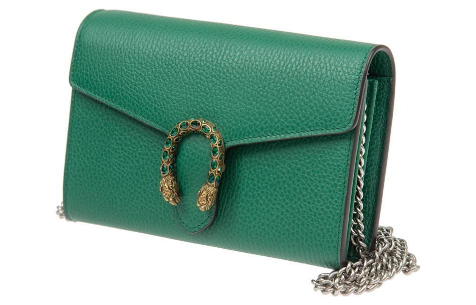 MLB Gucci Dionysus Mini-Sized Single-Shoulder Bag Green 401231-CAOGX-3120