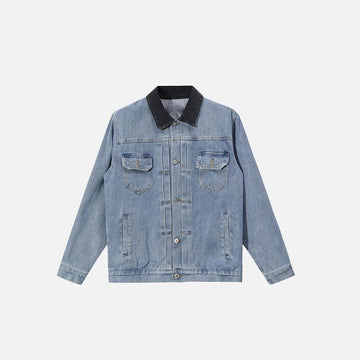 Y2k Loose Washed Denim Set