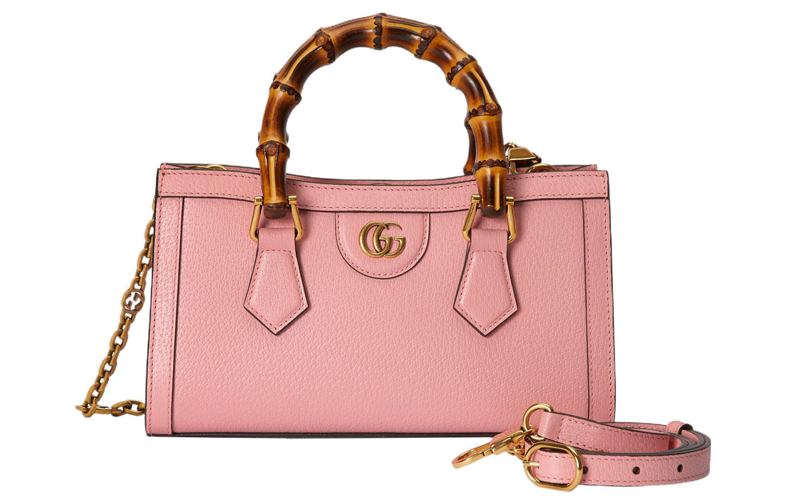 MLB Gucci Diana Small Shoulder Bag 'Wilde Rose Black' 735153-DJ24T-5862