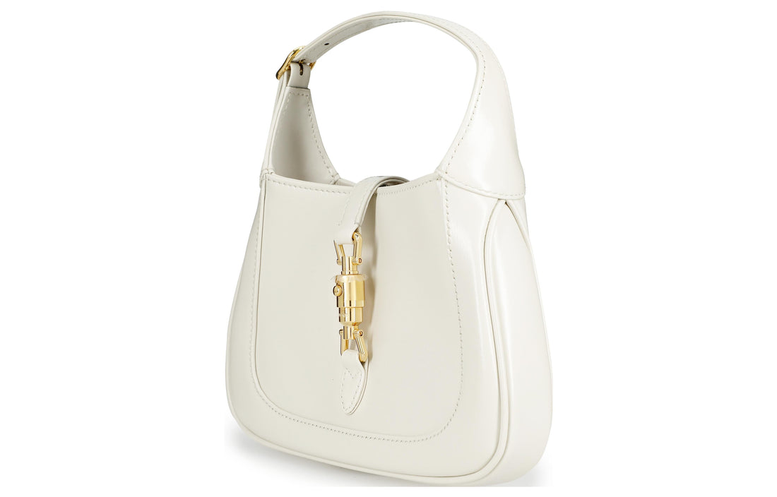 MLB Gucci Jackie Mini-Sized Single-Shoulder Bag White 637091-10O0G-9022