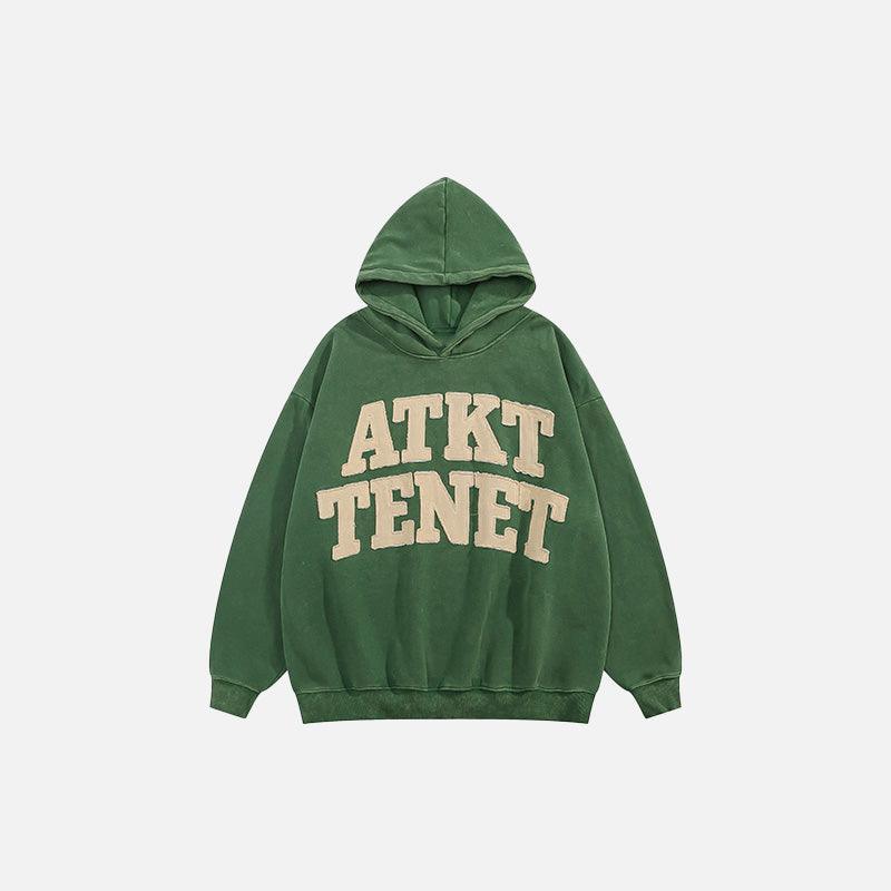 Loose Letter Prints Hoodie