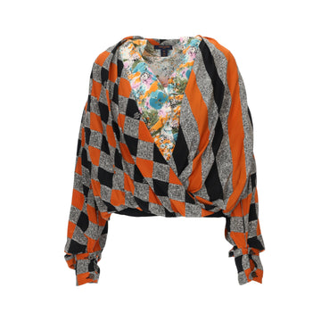 Louis Vuitton X Grace Coddington Multipattern Longsleeve Top  - '10s
