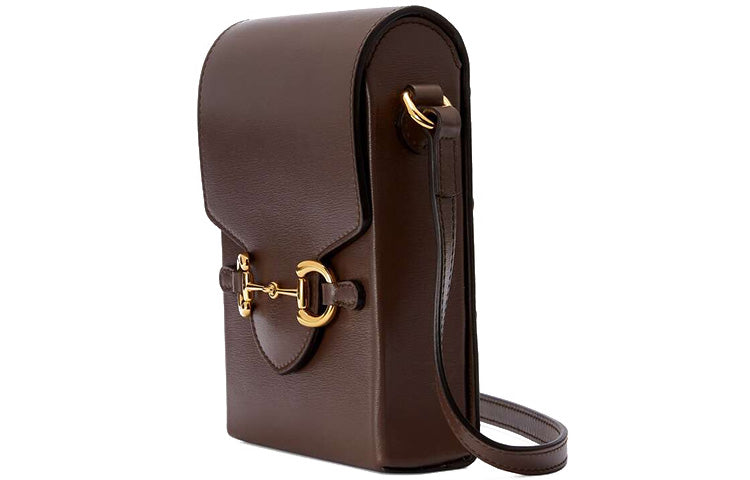 MLB Gucci Button1955 SeriesClutch Single Shoulder Bag mini Brown 625615-0YK0G-2528