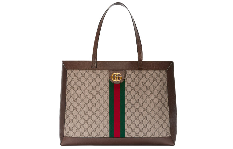 MLB Gucci Ophidia Series Pattern GGSingle Shoulder Bag Brown 547947-9VE1C-8685