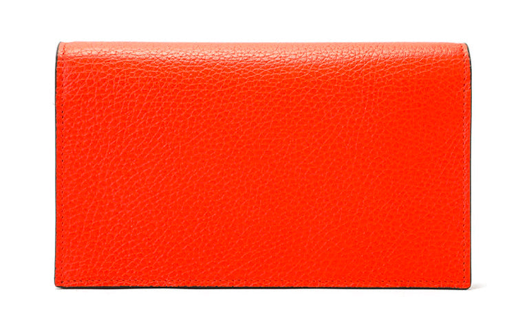 MLB Gucci Leather Single Shoulder Bag Orange 466506-CAO0G-7527