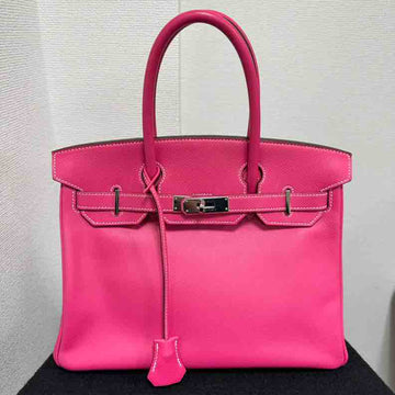 Hermès Birkin 30 Epsom Leather Rose Tyrian