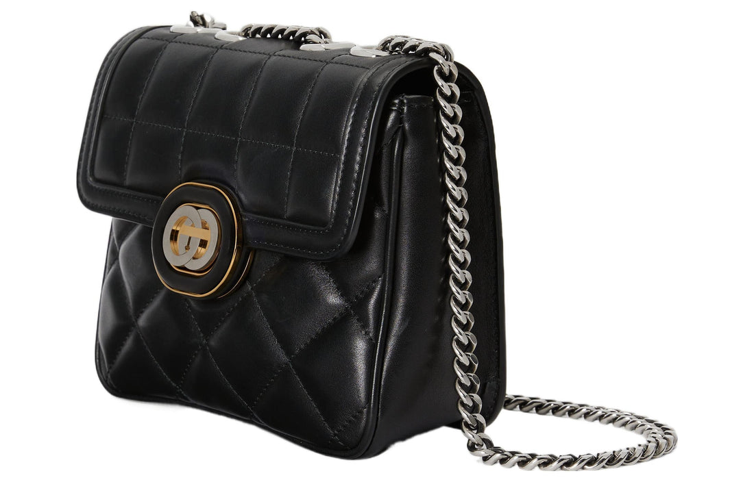 MLB Gucci Deco Mini Shoulder Bag 'Black' 741457-AAB7A-1000