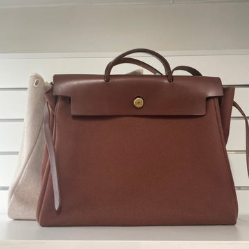 Hermès Canvas Herbag