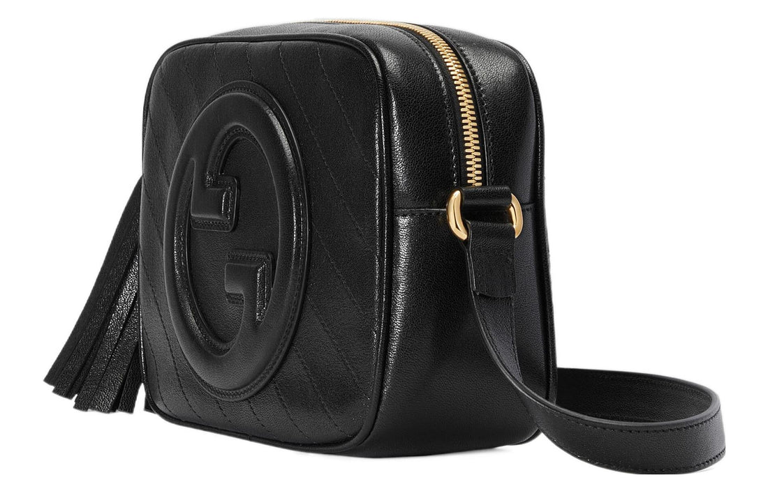 MLB Gucci Blondie Small Shoulder Bag 'Black' 742360-1IV0G-1000