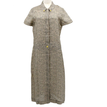 Chanel 1999 Spring Cambon-print shirt dress #42