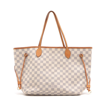 LOUIS VUITTON Neverfull MM in Damier Azur N51107