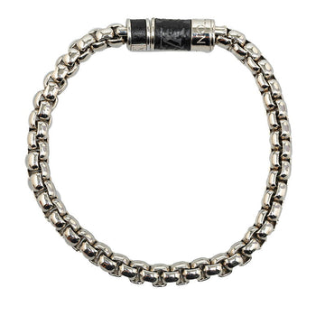 Louis Vuitton Monogram M63107 Silver Metal PVC  Bracelet Louis Vuitton
