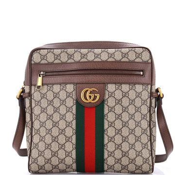 Ophidia Messenger Bag GG Coated Canvas Medium