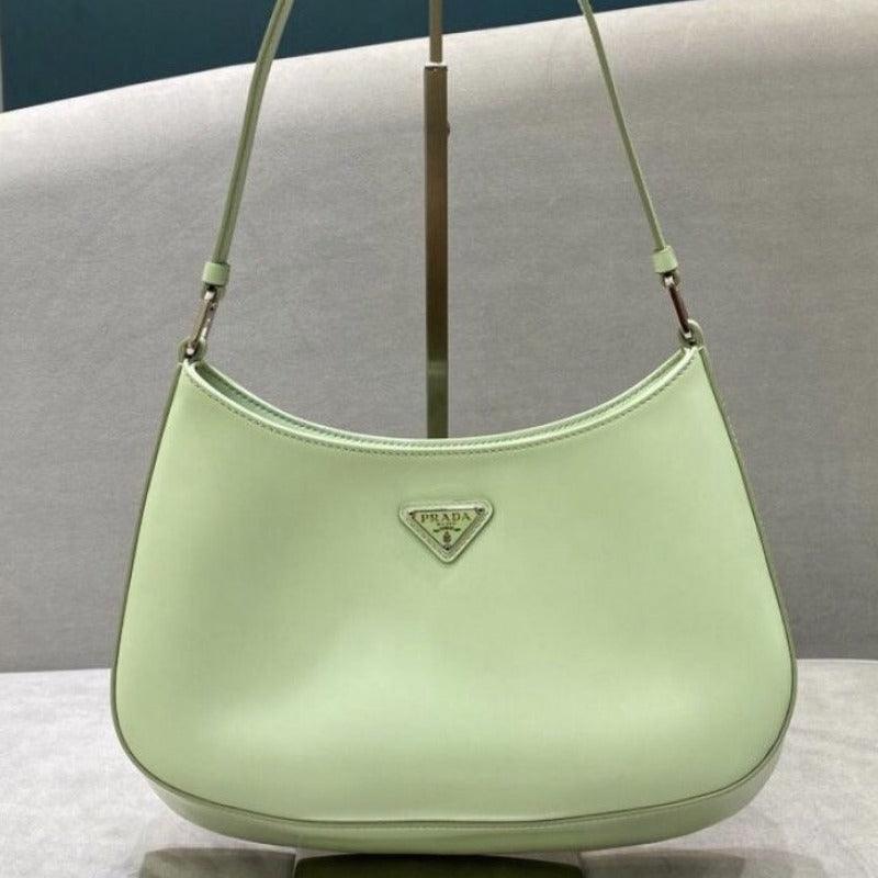 Makersluxe - Cleo Small Shoulder Bag Light Green