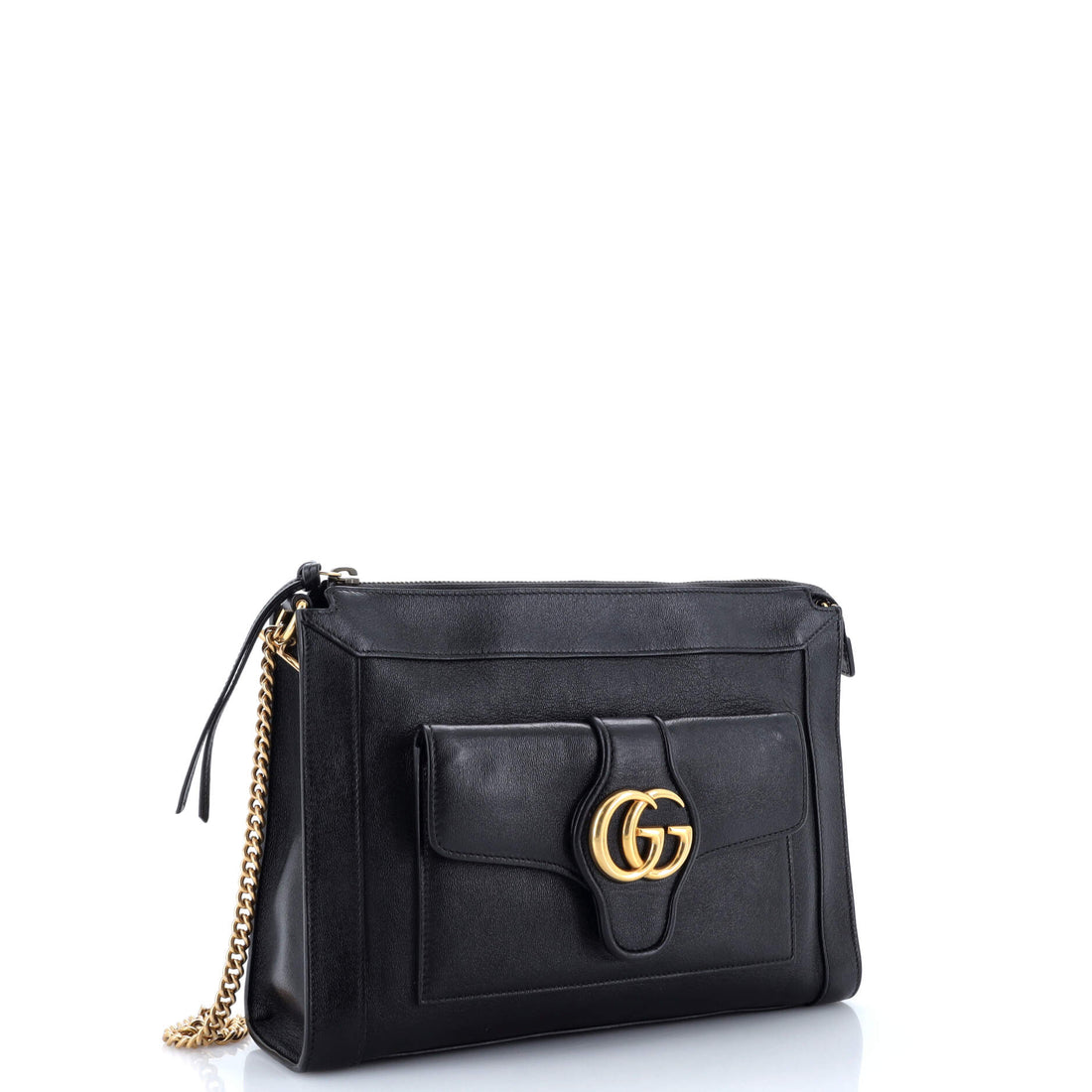 Dahlia Chain Shoulder Bag Leather Small