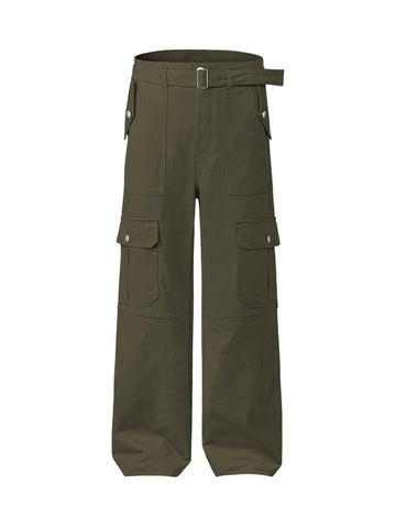 Makersluxe High Street Pocket Cargo Casual Pants