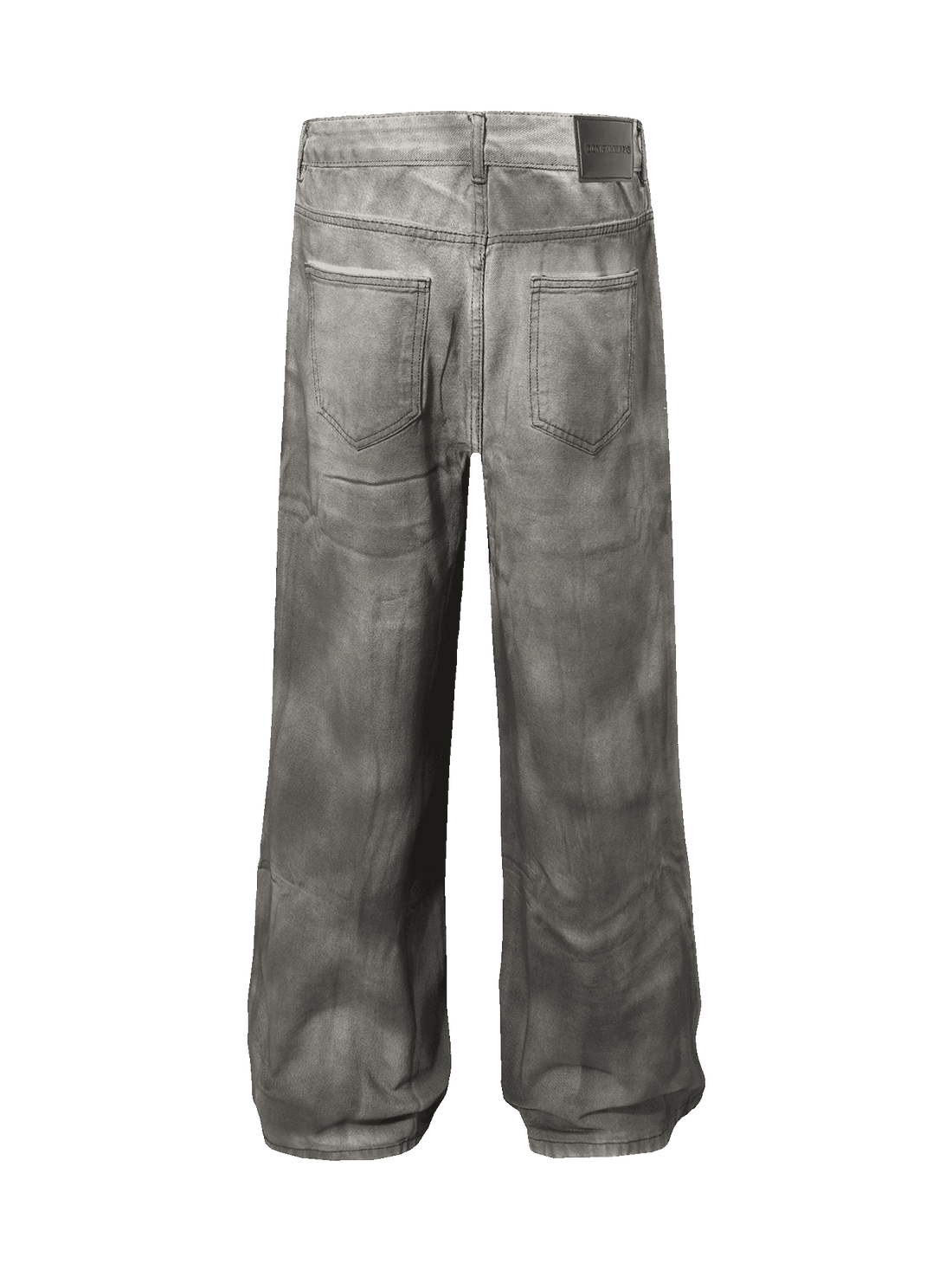Makersluxe Street Hip-Hop Dragon Washed Jeans