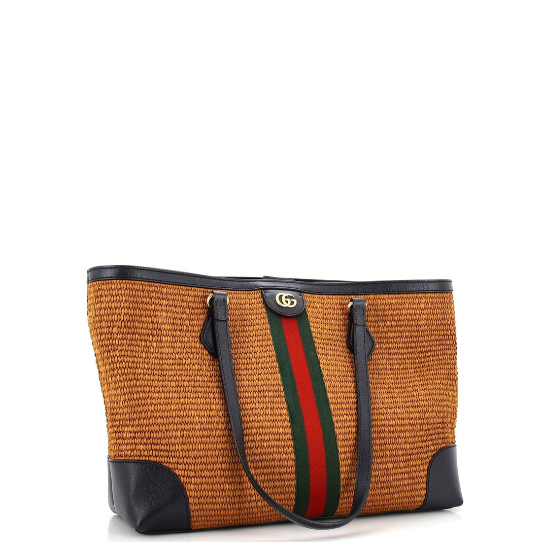 Ophidia Shopping Tote Straw Medium