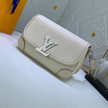 Makersluxe - Buci Shoulder Bag Milk Beige