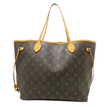 Louis Vuitton Neverfull Mm  Canvas Tote Bag ()