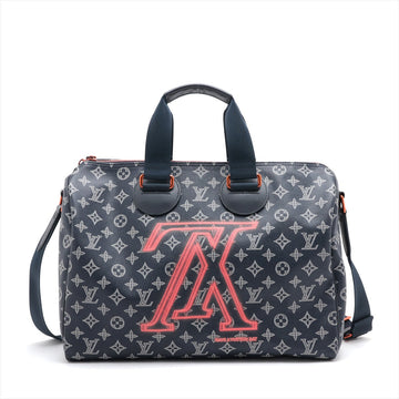 Louis Vuitton Monogram Ink Speedy Bandouliere 40 M43697