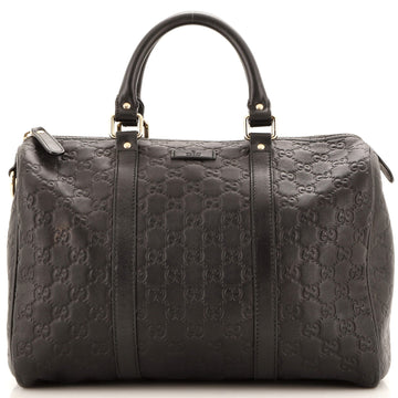 Joy Boston Bag Guccissima Leather Medium