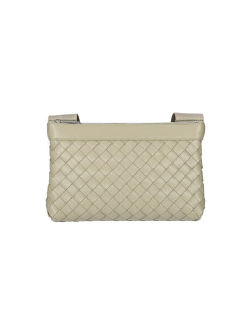 Bottega Veneta Men "Classic Intrecciato Duo" Shoulder Bag